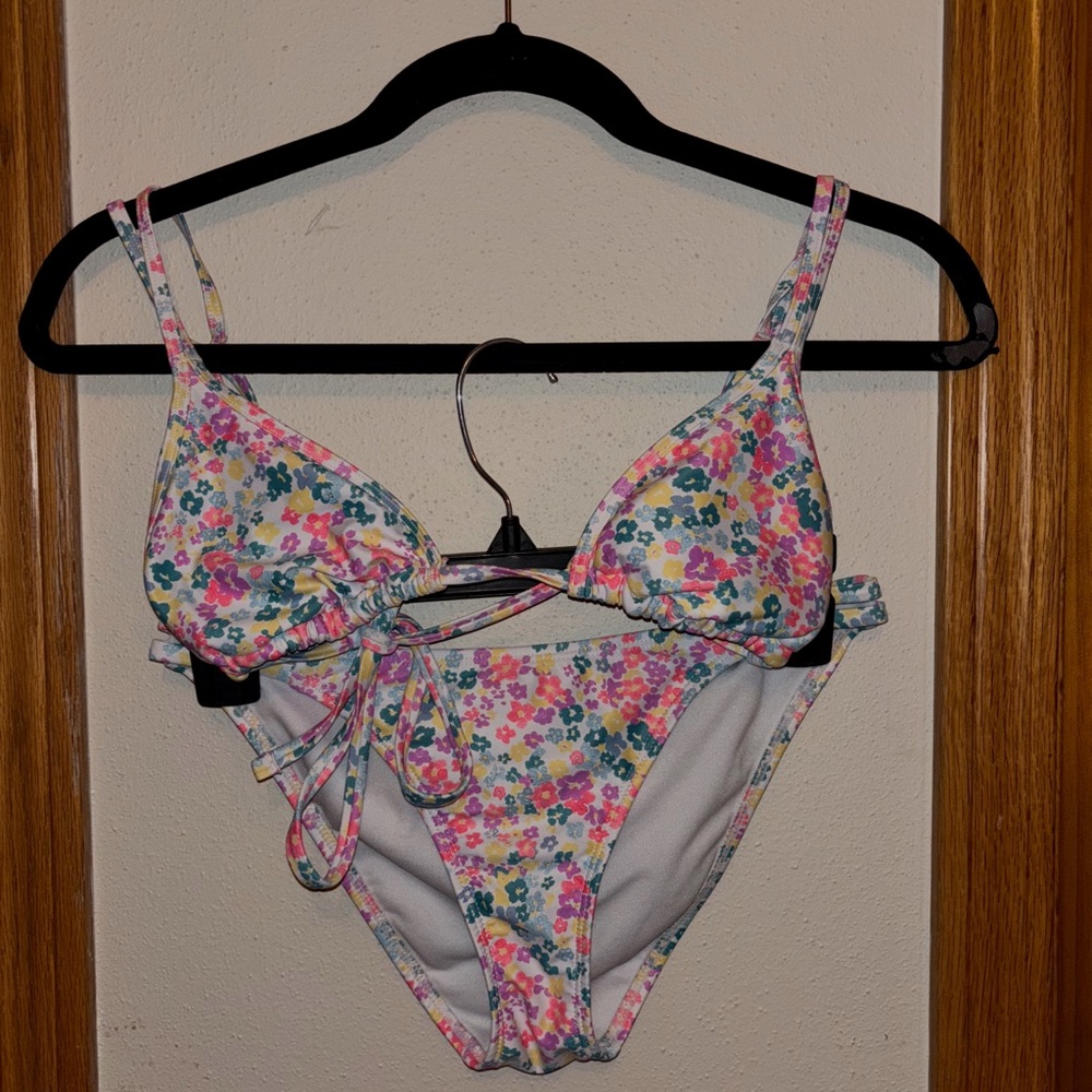 Xhilaration Multicolor Floral Swimwear
